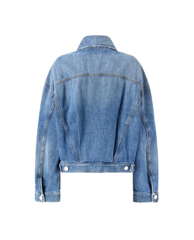 PINKO GIUBBINO JEANS CON TASCHINI REBEL LAVAGGIO VINTAGE