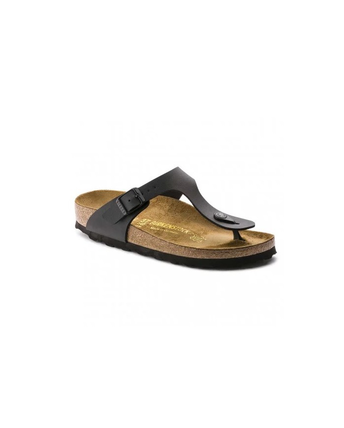BIRKENSTOCK SANDALO INFRADITO UNISEX GIZEH BLACK BIRKO 043691