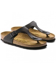BIRKENSTOCK SANDALO INFRADITO UNISEX GIZEH BLACK BIRKO 043691