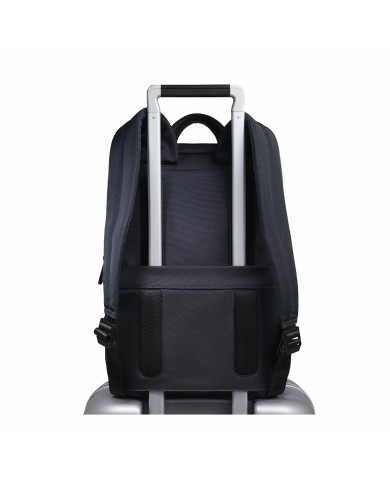 PIQUADRO ZAINO UOMO BACKPACK BRIEF IN TESSUTO RICICLATO E PELLE 14" BLU CA3214BR2 CO