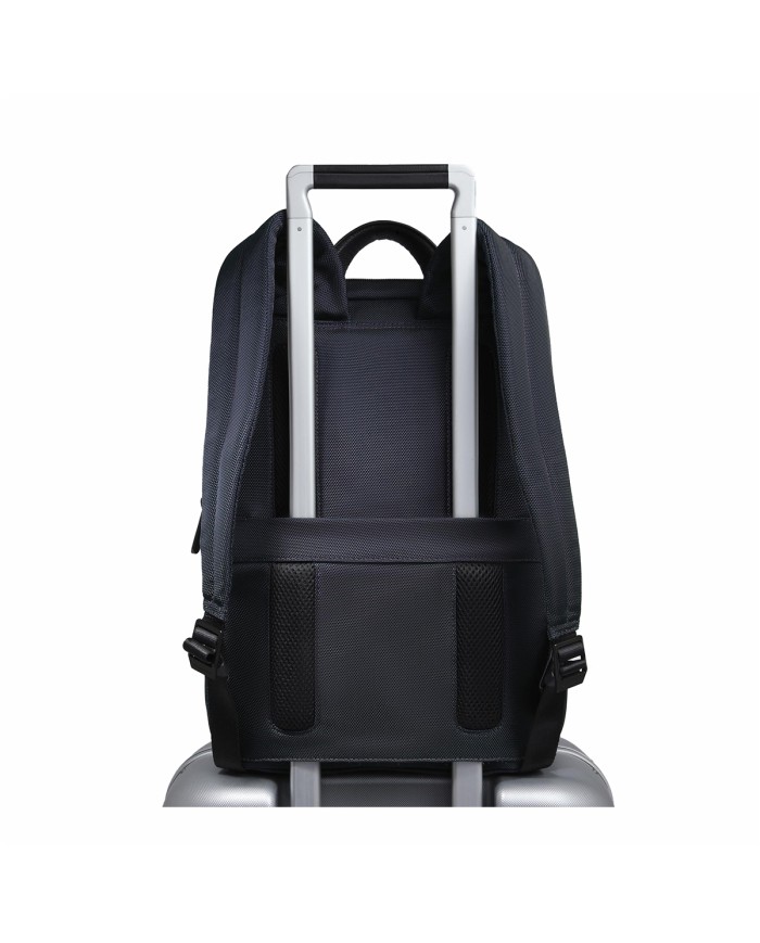 PIQUADRO ZAINO UOMO BACKPACK BRIEF IN TESSUTO RICICLATO E PELLE 14" BLU CA3214BR2 CO