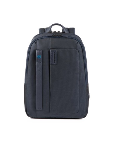 PIQUADRO ZAINO UOMO BACKPACK PULSE P16 PORTA PC 14" E IPAD CHEVRON BLU CA3869P16 CO