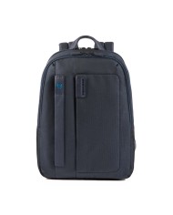 PIQUADRO ZAINO UOMO BACKPACK PULSE P16 PORTA PC 14" E IPAD CHEVRON BLU CA3869P16 CO