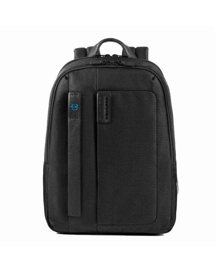 PIQUADRO ZAINO UOMO BACKPACK PULSE P16 PORTA PC 14" E IPAD CHEVRON NERO CA3869P16 CO