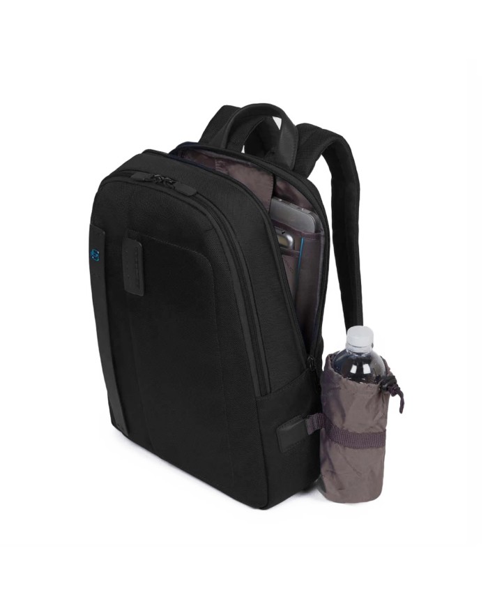 PIQUADRO ZAINO UOMO BACKPACK PULSE P16 PORTA PC 14" E IPAD CHEVRON NERO CA3869P16 CO
