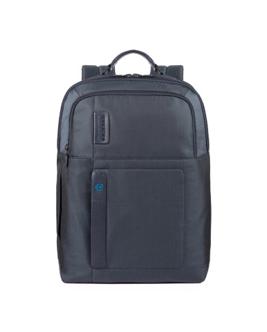 PIQUADRO ZAINO UOMO BACKPACK PULSE P16 PORTA PC 15,6" E IPAD CHEVRON BLU CA4174P16 CO