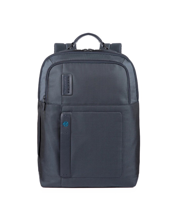 PIQUADRO ZAINO UOMO BACKPACK PULSE P16 PORTA PC 15,6" E IPAD CHEVRON BLU CA4174P16 CO