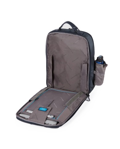 PIQUADRO ZAINO UOMO BACKPACK PULSE P16 PORTA PC 15,6" E IPAD CHEVRON BLU CA4174P16 CO