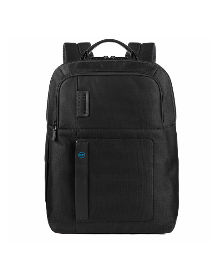 PIQUADRO ZAINO UOMO BACKPACK PULSE P16 PORTA PC 15,6" E IPAD CHEVRON NERO CA4174P16 CO