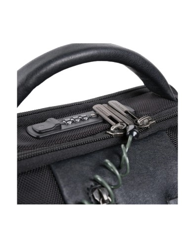 PIQUADRO ZAINO UOMO BACKPACK BRIEF CHECK FAST PORTA PC 15,6" NERO CA4439BR2BM CO
