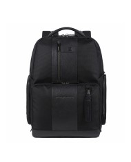 PIQUADRO ZAINO UOMO BACKPACK BRIEF FAST CHEK PORTA PC 15,6" NERO CA4532BR2 CO