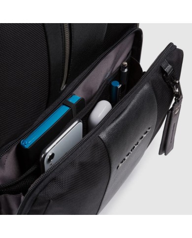 PIQUADRO ZAINO UOMO BACKPACK BRIEF FAST CHEK PORTA PC 15,6" NERO CA4532BR2 CO