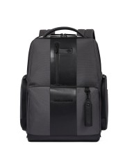 PIQUADRO ZAINO UOMO BACKPACK BRIEF FAST CHEK PORTA PC 15,6" GRIGIO CA4532BR2 CO