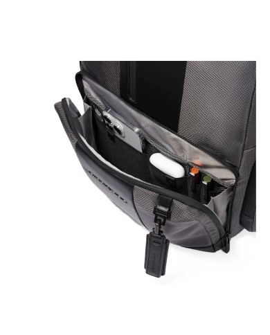 PIQUADRO ZAINO UOMO BACKPACK BRIEF FAST CHEK PORTA PC 15,6" GRIGIO CA4532BR2 CO