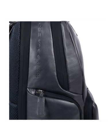 PIQUADRO ZAINO UOMO BACKPACK URBAN PELLE FAST CHEK PORTA PC 15,6" GRIGIO CA4532UB00 CO
