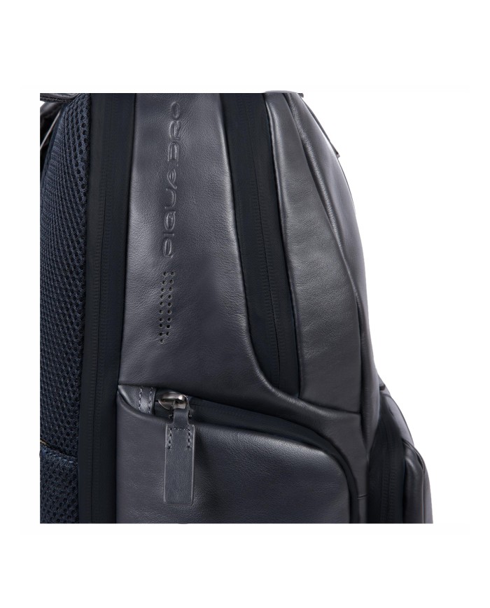 PIQUADRO ZAINO UOMO BACKPACK URBAN PELLE FAST CHEK PORTA PC 15,6" GRIGIO CA4532UB00 CO