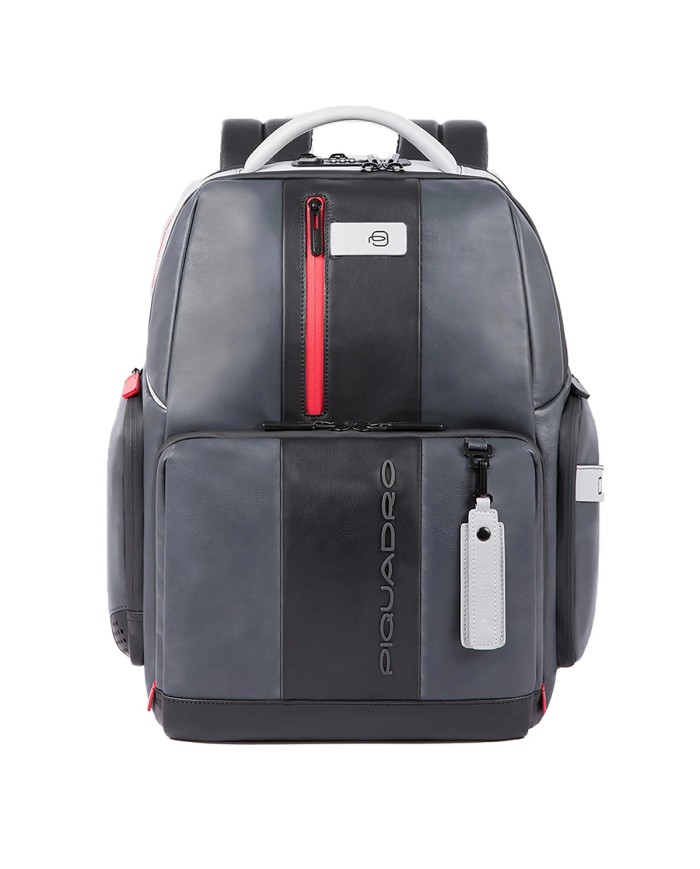 PIQUADRO ZAINO UOMO BACKPACK URBAN FAST CHEK PORTA PC 15,6" E IPAD GRIGIO NERO CA4550BR2 CO
