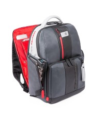 PIQUADRO ZAINO UOMO BACKPACK URBAN FAST CHEK PORTA PC 15,6" E IPAD GRIGIO NERO CA4550BR2 CO