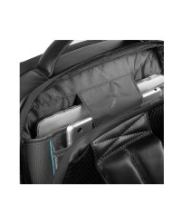 PIQUADRO ZAINO UOMO BACKPACK URBAN IN PELLE PORTA PC 15,6" E IPAD NERO CA4818UB00 CO
