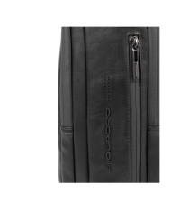 PIQUADRO ZAINO UOMO BACKPACK URBAN IN PELLE PORTA PC 15,6" E IPAD NERO CA4818UB00 CO