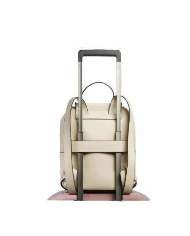 PIQUADRO ZAINO DONNA BACKPACK CIRCLE IN PELLE PORTA IPAD 12,9" BIANCO CA5566W92 CO