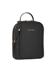 PIQUADRO ZAINO DONNA BACKPACK CIRCLE IN PELLE PORTA IPAD 12,9" NERO CA5566W92 CO