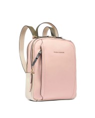 PIQUADRO ZAINO DONNA BACKPACK CIRCLE IN PELLE PORTA IPAD 12,6" ROSA BIANCO CA5566W92 CO