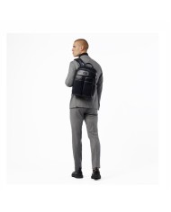 PIQUADRO ZAINO UOMO BACKPACK BLUE SQUARE IN PELLE PORTA PC 14" NERO CA5574B2V CO