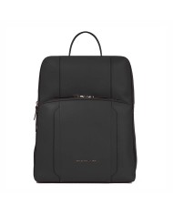 PIQUADRO ZAINO DONNA BACKPACK CIRCLE IN PELLE ESPANDIBILE PORTA PC 15,6" E IPAD NERO CA6216W92 CO