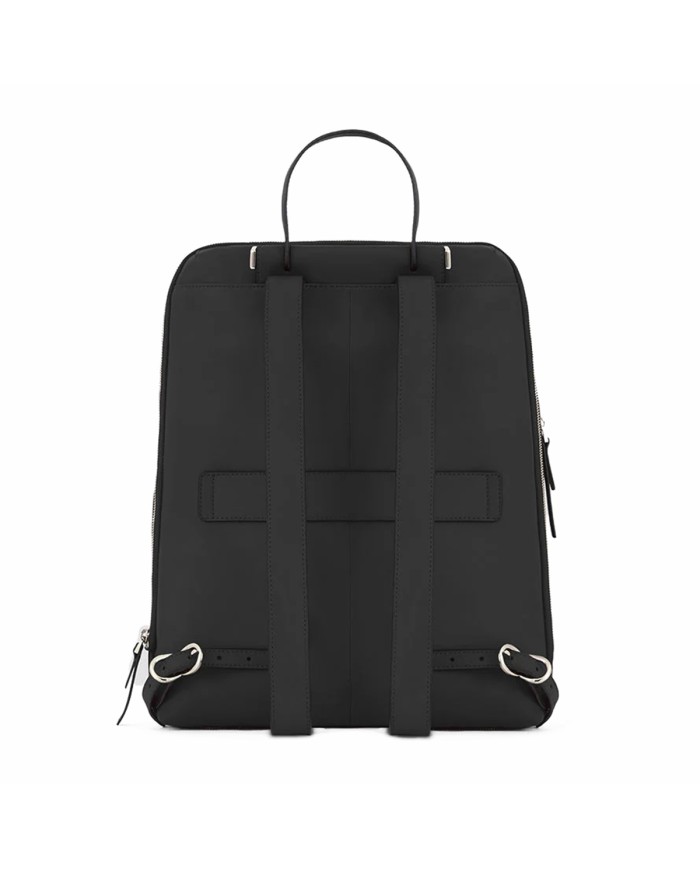PIQUADRO ZAINO DONNA BACKPACK CIRCLE IN PELLE ESPANDIBILE PORTA PC 15,6" E IPAD NERO CA6216W92 CO