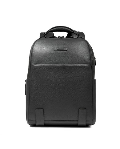 PIQUADRO ZAINO UOMO BACKPACK MODUS IN PELLE PORTA PC 14" NERO CA6289MOS CO