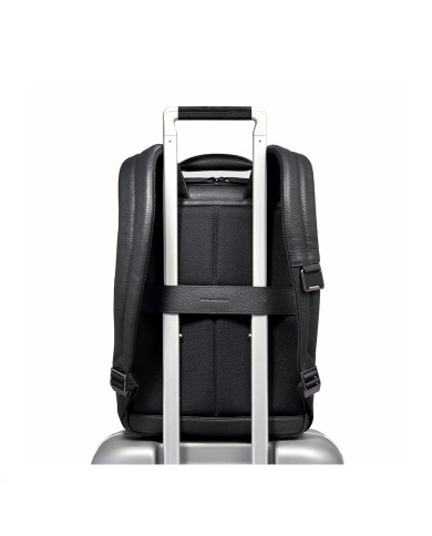 PIQUADRO ZAINO UOMO BACKPACK MODUS IN PELLE PORTA PC 14" NERO CA6289MOS CO