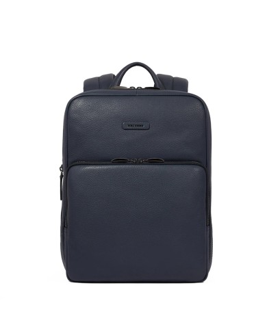 PIQUADRO ZAINO UOMO BACKPACK MODUS IN PELLE SLIM PORTA PC 14" BLU CA6311MOS CO