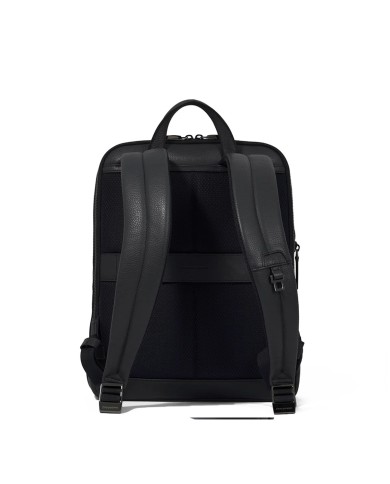 PIQUADRO ZAINO UOMO BACKPACK MODUS IN PELLE SLIM PORTA PC 14" NERO CA6311MOS CO