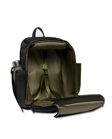 PIQUADRO ZAINO UOMO BACKPACK BIREF IN PELLE E TESSUTO PORTA PC 15,6" NERO CA6648BR2 CO