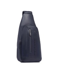 PIQUADRO MONOSPALLA UOMO ONE SHOULDER URBAN IN PELLE BLU CA4536UB00 CO