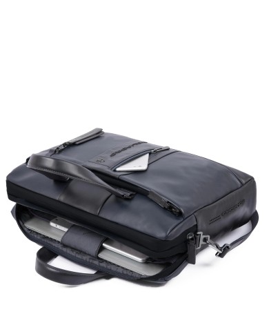 PIQUADRO CARTELLA UOMO BRIEFCASE URBAN PORTA PC 15,6" PELLE BLU CA3339UB00 CO