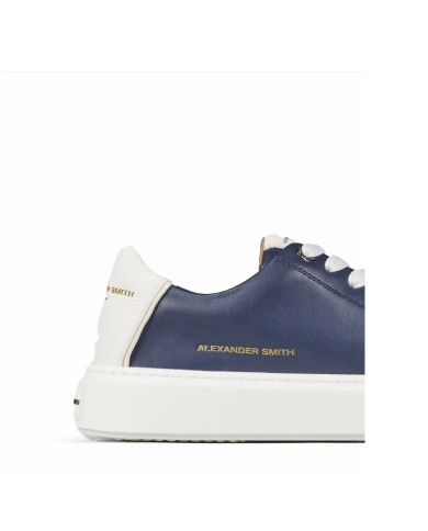 ALEXANDER SMITH SCARPA UOMO SNEAKERS LONDON BLUE WHITE ALBBLDM 125