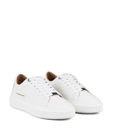 ALEXANDER SMITH SCARPA UOMO SNEAKERS LONDON TOTAL WHITE ALBBLDM 125