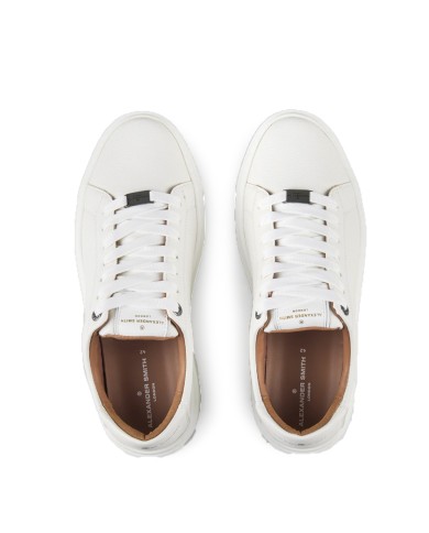 ALEXANDER SMITH SCARPA UOMO SNEAKERS LONDON TOTAL WHITE ALBBLDM 125