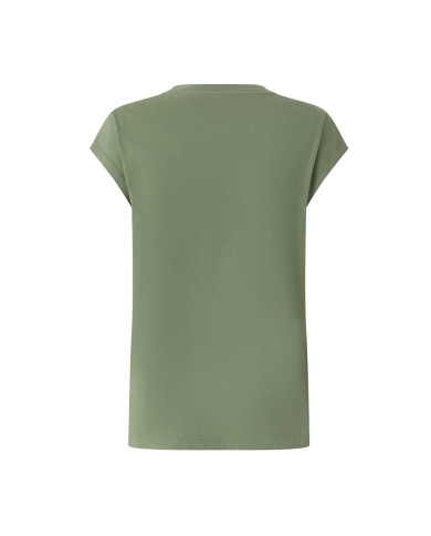 PINKO T-SHIRT SLIM LOVER VERDE QUADRIFOGLIO 104603 125
