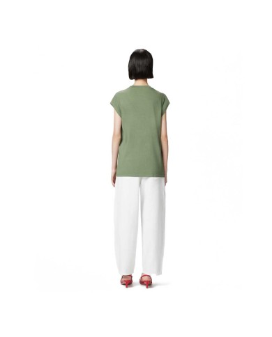 PINKO T-SHIRT SLIM LOVER VERDE QUADRIFOGLIO 104603 125