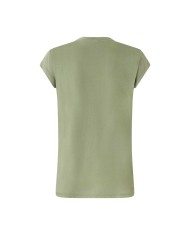 PINKO T-SHIRT STAMPA LOVE CON STELLA VERDE QUADRIFOGLIO 104603 125