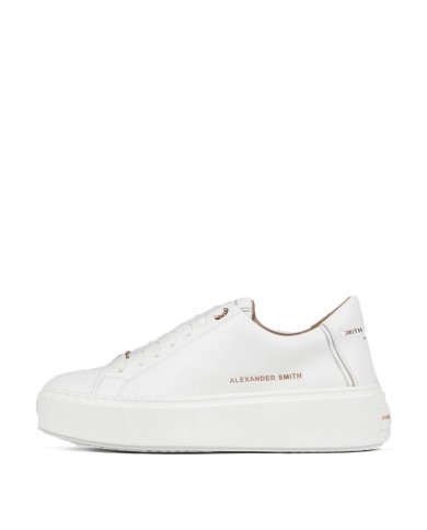 ALEXANDER SMITH SCARPA DONNA SNEAKERS LONDON HIGH TOTAL WHITE ALBBLHW 125