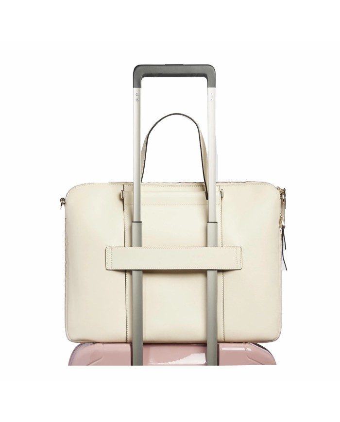 PIQUADRO BORSA DONNA DA LAVORO ESPANDIBILE  PC 15.6" BIANCO CA4021W92 CO