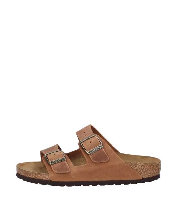 BIRKENSTOCK SANDALO UNISEX ARIZONA OILED LEATHER COGNAC 1028401 CO