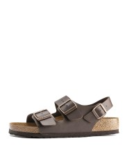 BIRKENSTOCK SANDALO BIMBO MILANO HL KIDS LEATHER TAUPE 034703