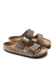 BIRKENSTOCK SANDALO UNISEX ARIZONA OILED LEATHER TABACCO BROWN 352203 CO