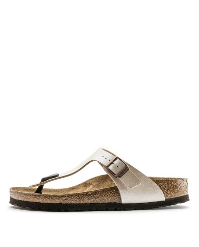BIRKENSTOCK SANDALO DONNA GIZEH GRACEFUL PEARL WHITE 943871 CO