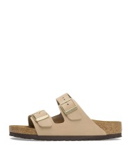 BIRKENSTOCK SANDALO DONNA ARIZONA SFB NUBUCK LEATHER SANDCASTLE 1019016 CO